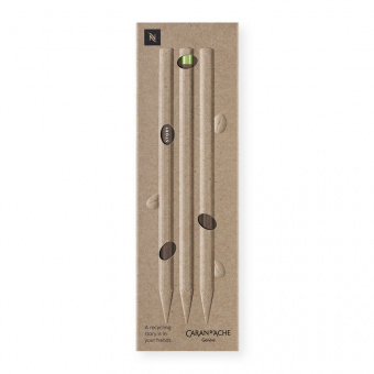 Caran d´Ache Nespresso Edition No.4 Set mit 3 Bleistiften 