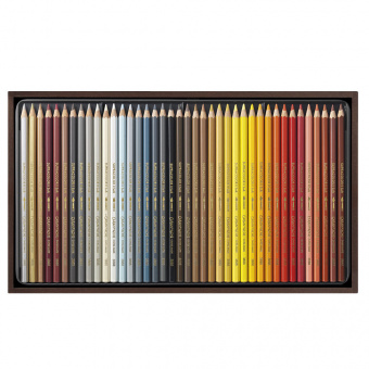 Caran d'Ache Wooden Case Supracolor Soft 80 Wooden Colour Pencils 