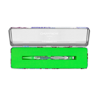 Caran d´Ache + Germanier 849 Ballpoint pen neongreen Special edition 