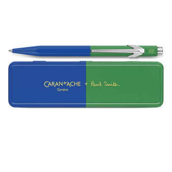 Caran d´Ache Paul Smith 849 Limited Edition 4 Kugelschreiber Cobalt Blue & Emerald Green 