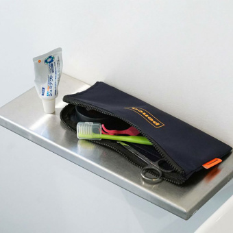 Midori Zip Slider Pen Schlamper Mäppchen mit Reissverschluss 