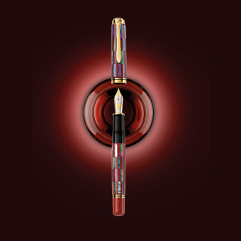 Pelikan Limited Edition Souverän M1000 Raden Red Infinity Kolbenfüllhalter 