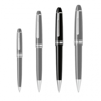 Montblanc Meisterstück Midsize Platiniert Ballpoint 