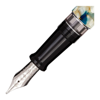 Aurora Optima 365 Perla e ottanio Limited Edition Fountain Pen