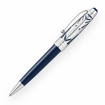 Montblanc Meisterstück The Origin Collection Doué Blue Ballpoint 
