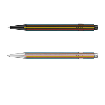 Caran d´Ache Paul Smith 849 Limited Edition 5 Kugelschreiber schwarz/silber