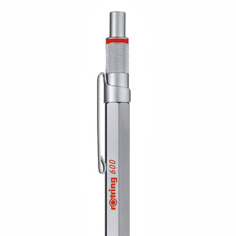 Rotring 600 Ballpoint Pen silver 