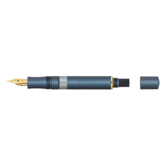 Kaweco Al SPORT Kolbenfüllhalter Solo navy 