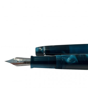 Tianzi T01 Petrol-Marbeld fountain pen 