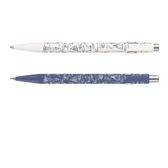 Caran d´Ache Toile de Jouy Set Kugelschreiber 849 & Minenhalter Sonderedition
