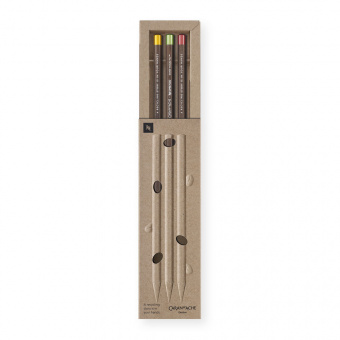 Caran d´Ache Nespresso Edition No.4 Set mit 3 Bleistiften 