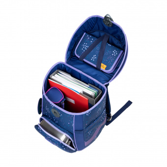 DerDieDas Ergoflex Easy Deep Ocean Schulranzen Set 