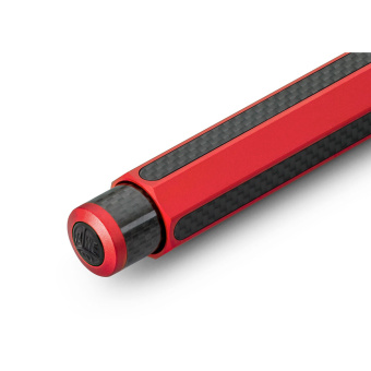 Kaweco AC Sport Carbon rot Druckbleistift