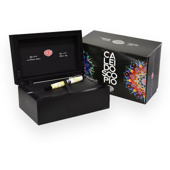 Aurora Optima 88 Caleidoscopio Luce Bianca Limited Edition Fountain Pen 