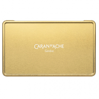 Caran d´Ache Colour Treasure Collection Ecridor Sunlight Set Kugelschreiber mit Lederetui 