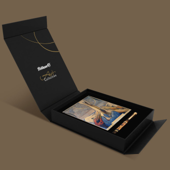 Pelikan Souverän M600 Special Edition Pelikan Art Collection Georg Tippel Kolbenfüllhalter 