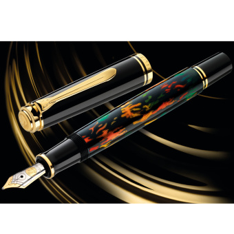 Pelikan Souverän Special Edition M600 Pelikan Art Collection Glauco Cambon fountain pen B - Breit