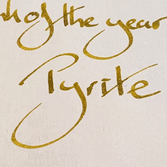 Pelikan Edelstein Ink Collection Pyrite 2026