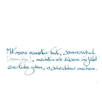 Fritz Schimpf sommerwind fountain pen ink 