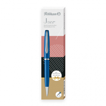 Pelikan Jazz Noble Elegance Kugelschreiber Saphir Blau 