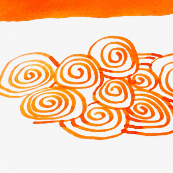 Montblanc Naruto Shippuden Orange Tintenglas 