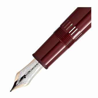 Montblanc Meisterstück Burgundy Red LeGrand Fountain Pen 