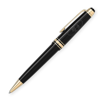 Montblanc Meisterstück Around the World in 80 Days ll Midsize Ballpoint Pen 