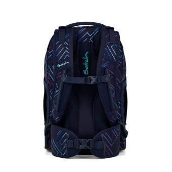 Satch Pack Schulrucksack Purple Laser 