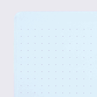 Midori Color Dot Grid DIN A5 notebook Light blue
