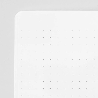 Midori Color Dot Grid DIN A5 notebook White