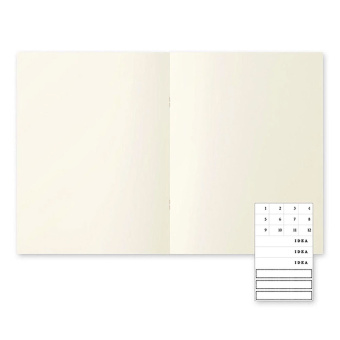 Midori Notebook A4 Light Lined 3pcs Pack