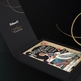 Pelikan Souverän M600 Special Edition Pelikan Art Collection Rudi Rother Kolbenfüllhalter 