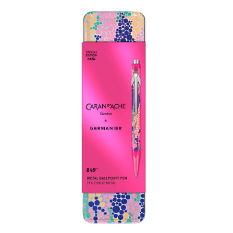 Caran d´Ache + Germanier 849 Ballpoint pen neon pink Special edition 