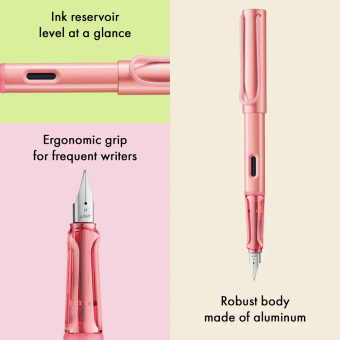 Lamy AL-star flamingo Füllhalter Special Edition 2026 B - Breit