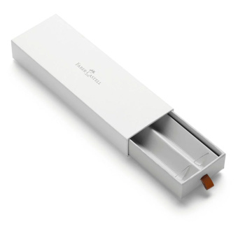 Fraf von Faber-Castell Ambition Precious resin cinematic white Fountain pen