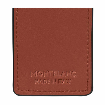Montblanc Meisterstück Selection Soft Case for 2 Writing Instruments Light Brick 