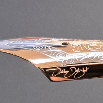 Montblanc x Fritz Schimpf Special Edition Italic Delight Kolbenfüllhalter 
