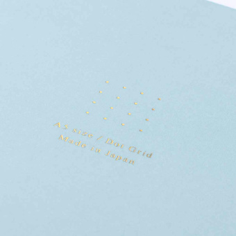 Midori Color Dot Grid DIN A5 notebook Light blue