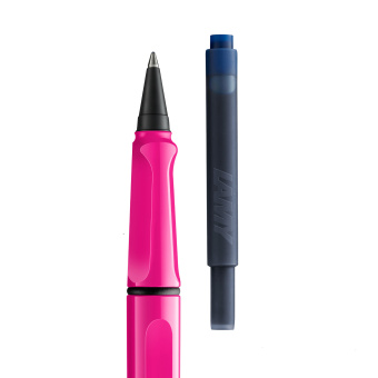 Lamy safari roll-ink pink Rollerball