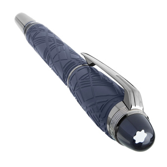 Montblanc StarWalker SpaceBlue Resin Fountain Pen 