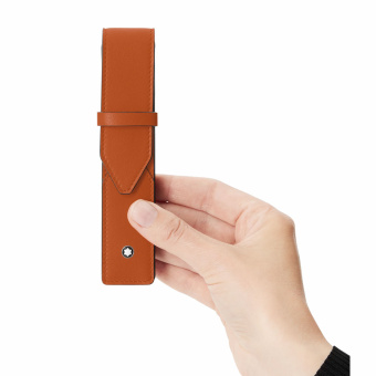 Montblanc Meisterstück Selection Soft Etui für 1 Schreibgerät Spicy Orange 