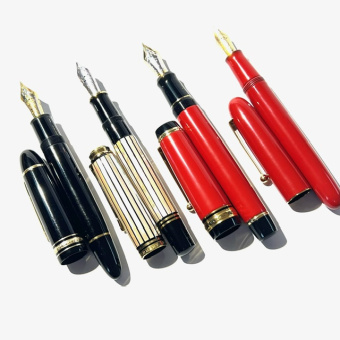 Pilot Custom Urushi Vermillion Red fountain pen 