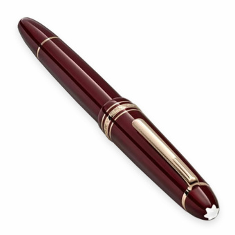 Montblanc Meisterstück Burgundy Red LeGrand Fountain Pen 