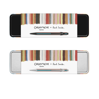 Caran d´Ache Paul Smith 849 Limited Edition 5 Kugelschreiber schwarz/silber