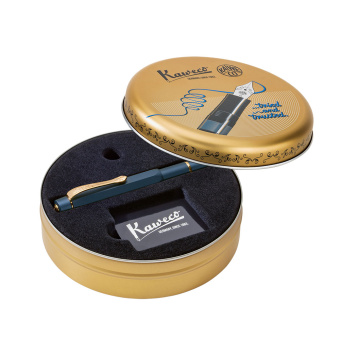 Kaweco Al SPORT Kolbenfüllhalter Solo navy 