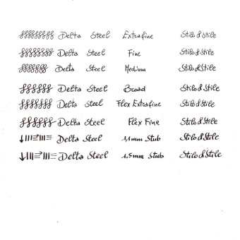 Delta Signs of time Barocco Limited Edition Füllhalter 