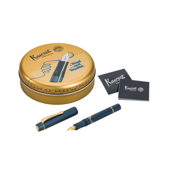 Kaweco Al SPORT Kolbenfüllhalter Solo navy 