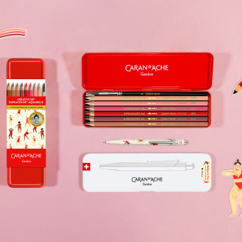 Caran d´Ache + Nina Cosford 849 Kugelschreiber Sonderedition