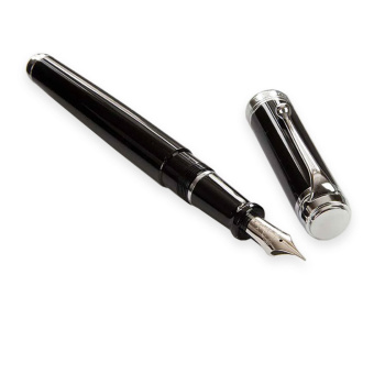 Aurora Talentum Big Black Resin Füllhalter 