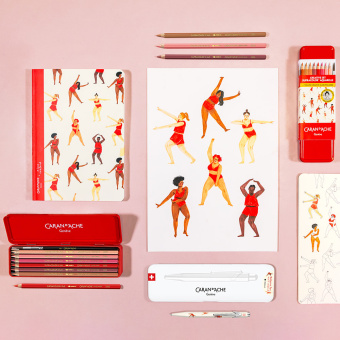 Caran d´Ache + Nina Cosford 849 Kugelschreiber Sonderedition